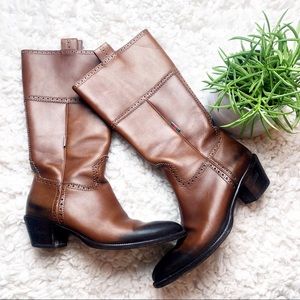 GUCCI | ombré limited edition western boots 8B